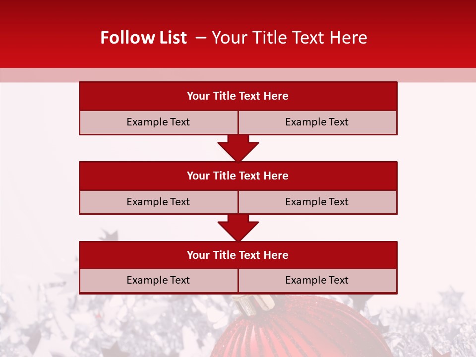 Newyear Balls Star PowerPoint Template