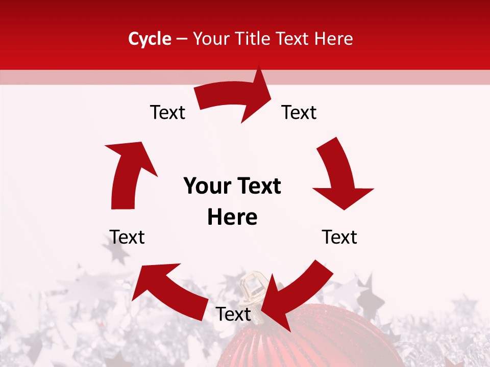 Newyear Balls Star PowerPoint Template