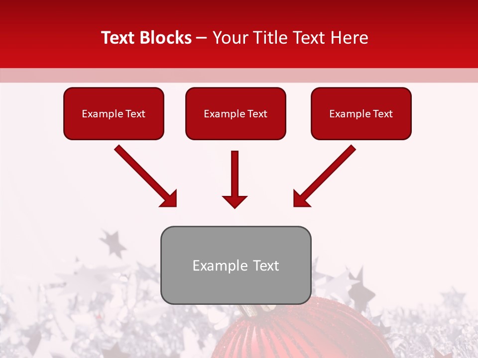 Newyear Balls Star PowerPoint Template