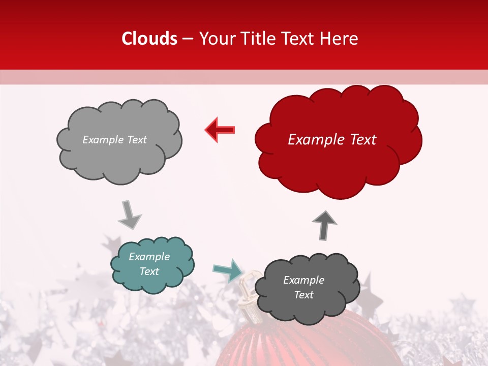 Newyear Balls Star PowerPoint Template