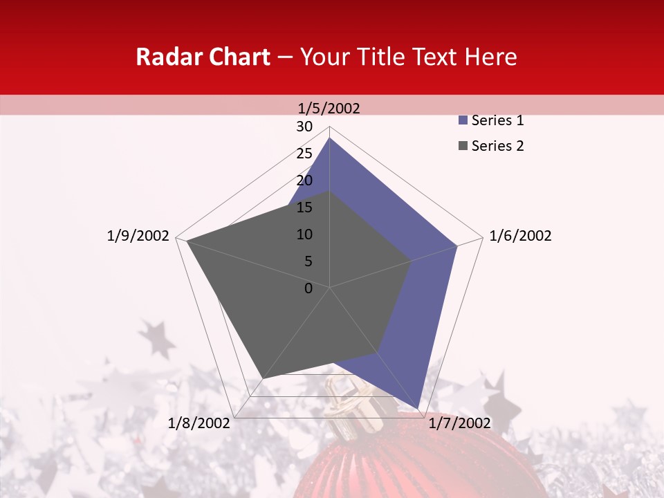 Newyear Balls Star PowerPoint Template