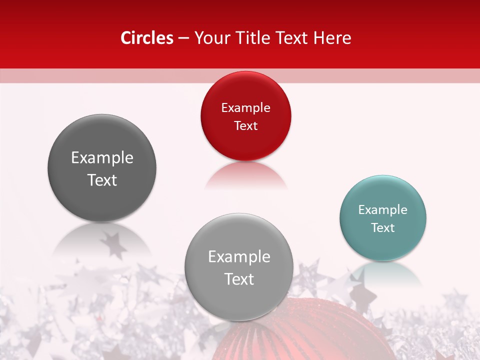 Newyear Balls Star PowerPoint Template