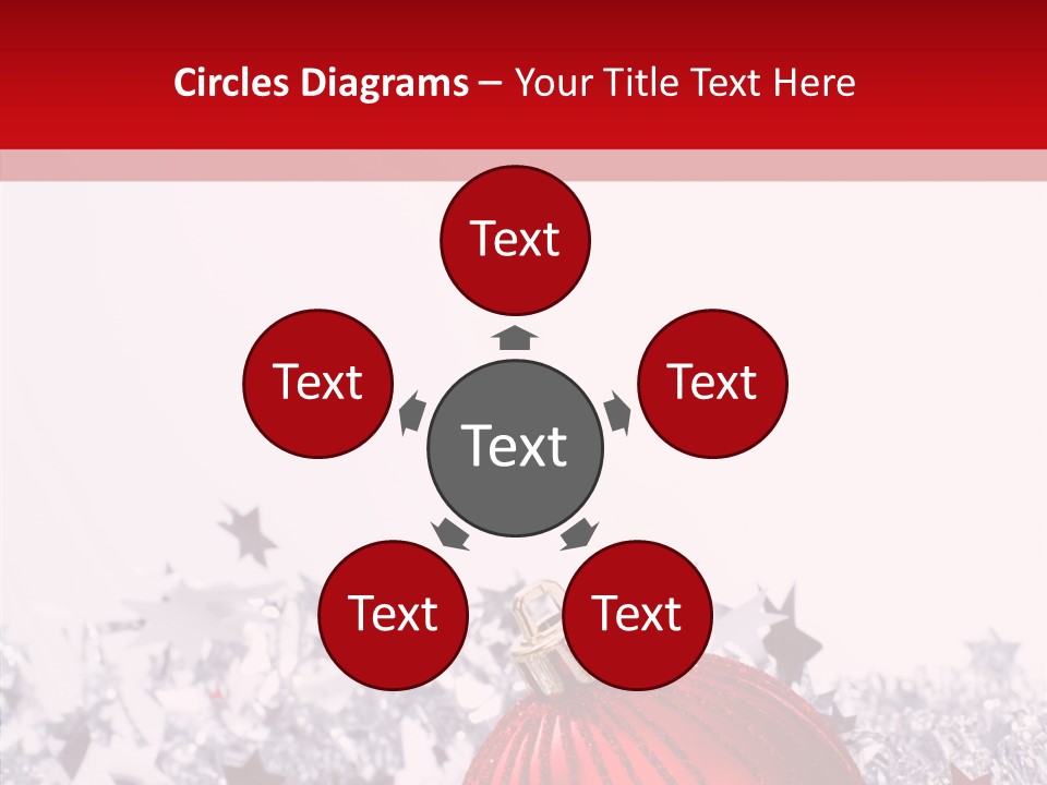 Newyear Balls Star PowerPoint Template