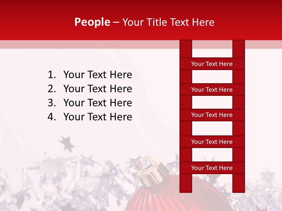 Newyear Balls Star PowerPoint Template