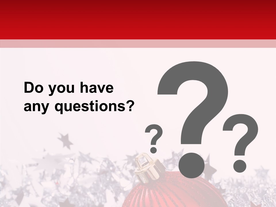 Newyear Balls Star PowerPoint Template