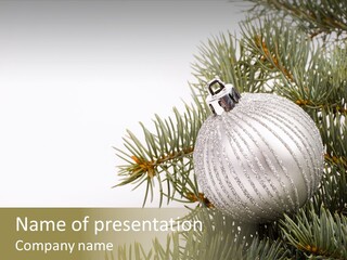 Close Up Holiday Solemn PowerPoint Template