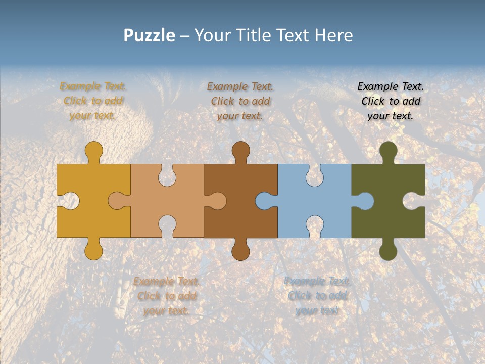 Orange Beautiful Cork PowerPoint Template