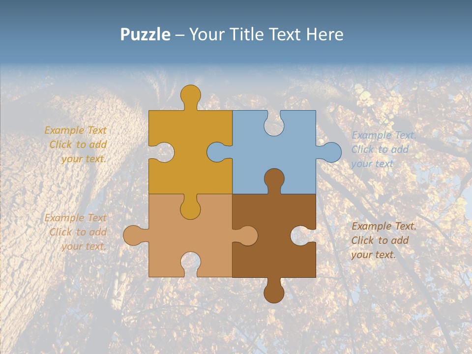 Orange Beautiful Cork PowerPoint Template