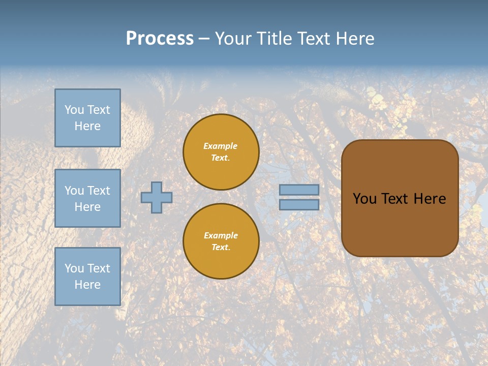 Orange Beautiful Cork PowerPoint Template