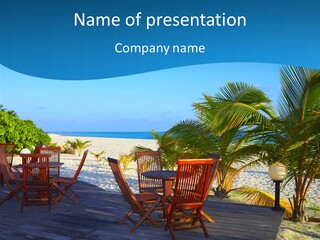 Bar Bahamas Hawaii PowerPoint Template