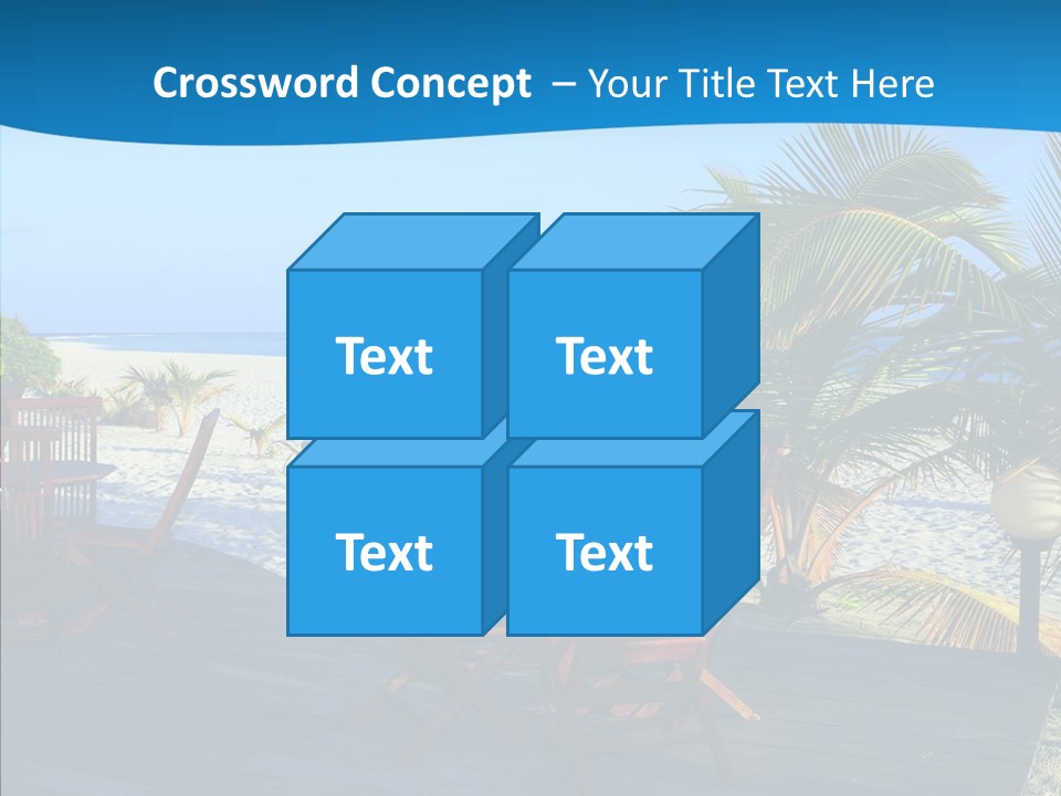 Bar Bahamas Hawaii PowerPoint Template