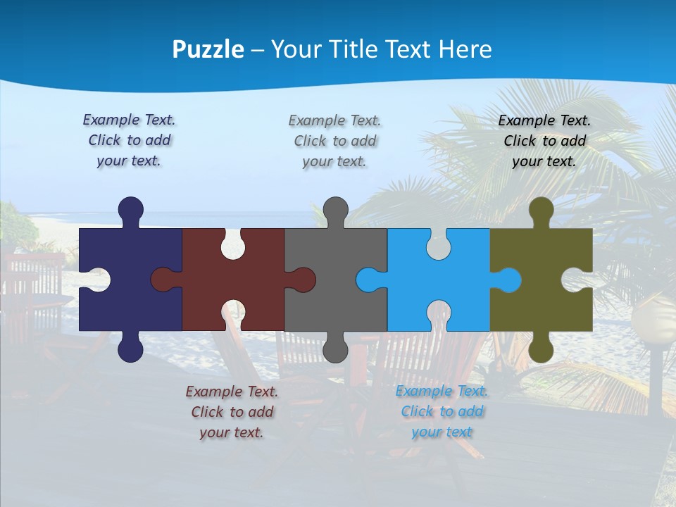 Bar Bahamas Hawaii PowerPoint Template