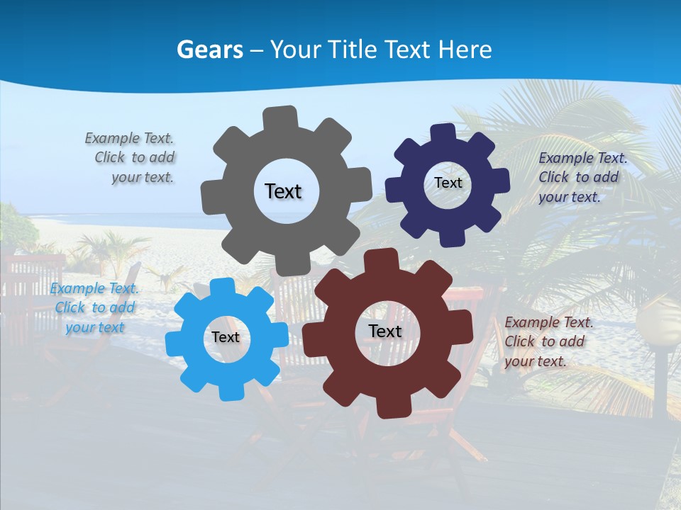 Bar Bahamas Hawaii PowerPoint Template