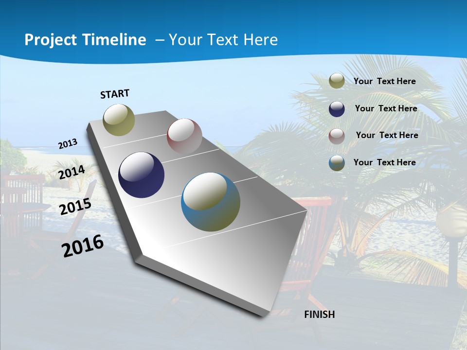 Bar Bahamas Hawaii PowerPoint Template