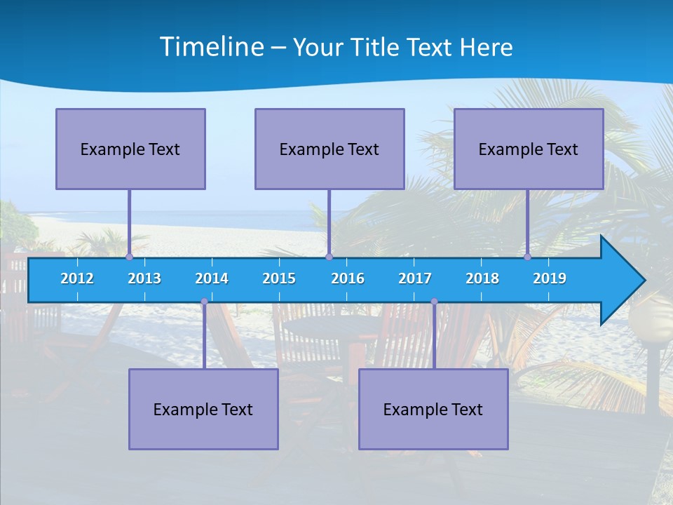 Bar Bahamas Hawaii PowerPoint Template