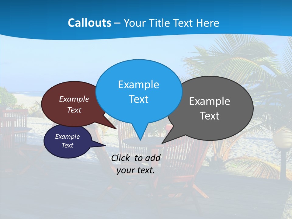 Bar Bahamas Hawaii PowerPoint Template