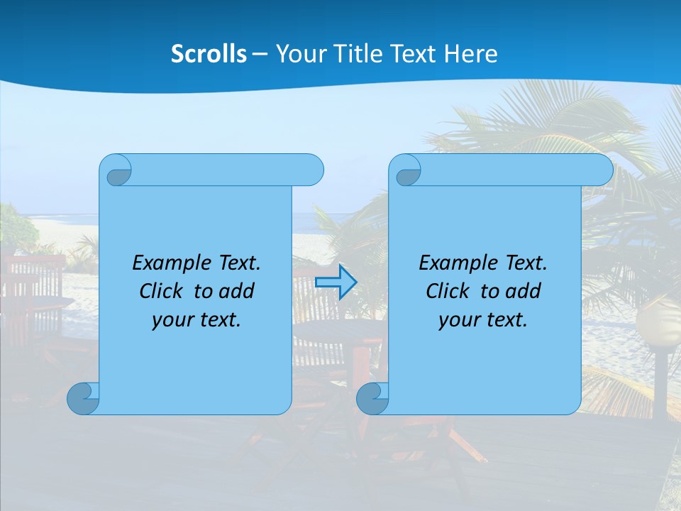 Bar Bahamas Hawaii PowerPoint Template