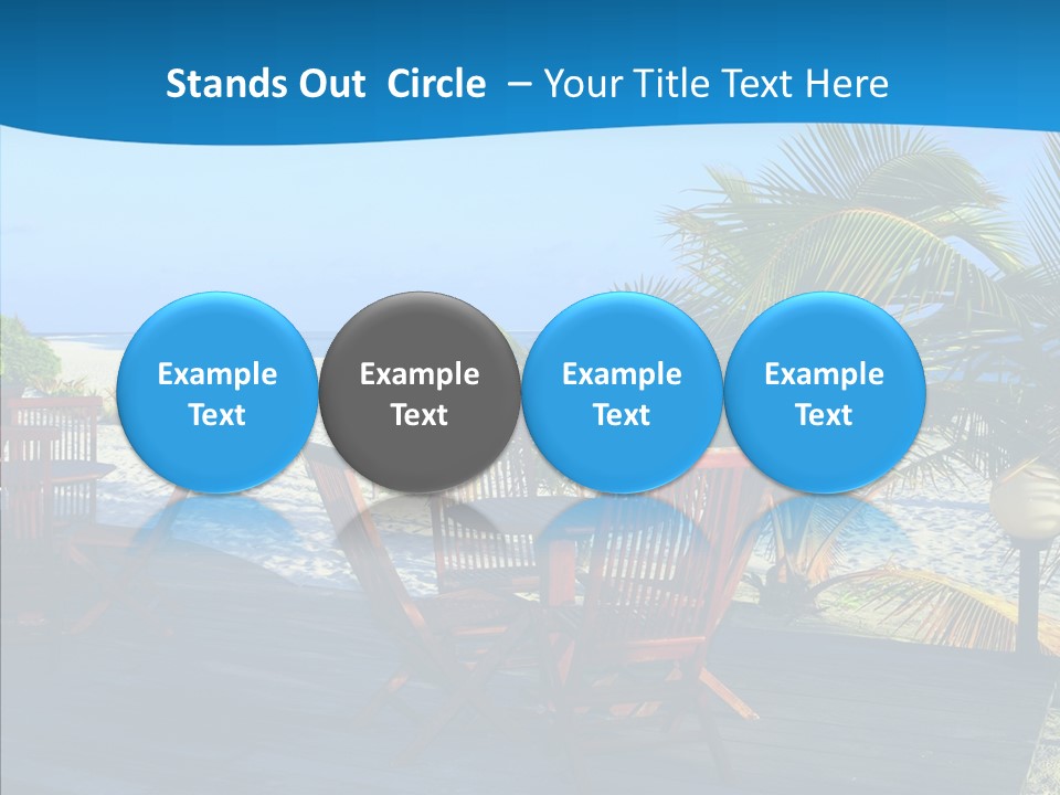Bar Bahamas Hawaii PowerPoint Template