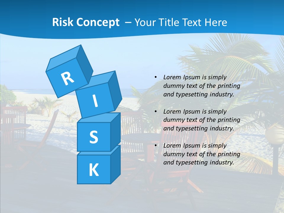 Bar Bahamas Hawaii PowerPoint Template