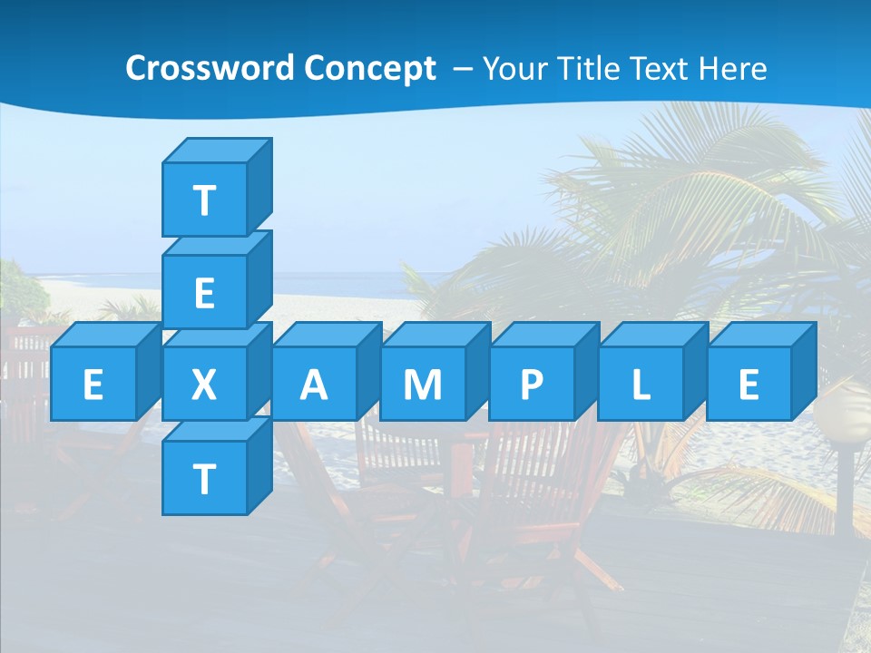 Bar Bahamas Hawaii PowerPoint Template