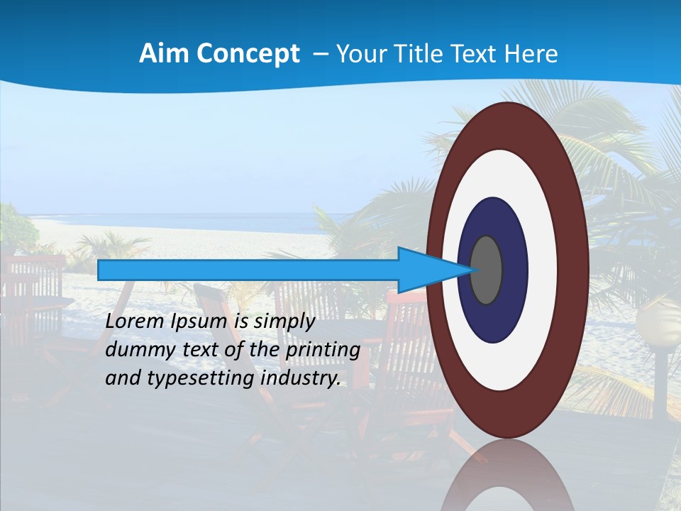 Bar Bahamas Hawaii PowerPoint Template