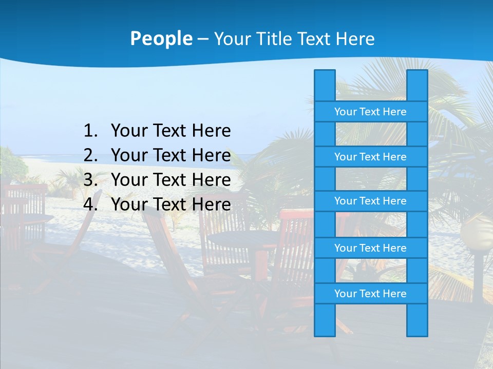 Bar Bahamas Hawaii PowerPoint Template