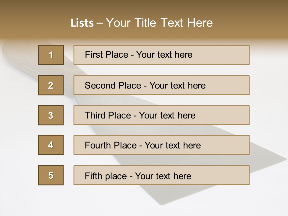 Reform Putty Painter PowerPoint Template