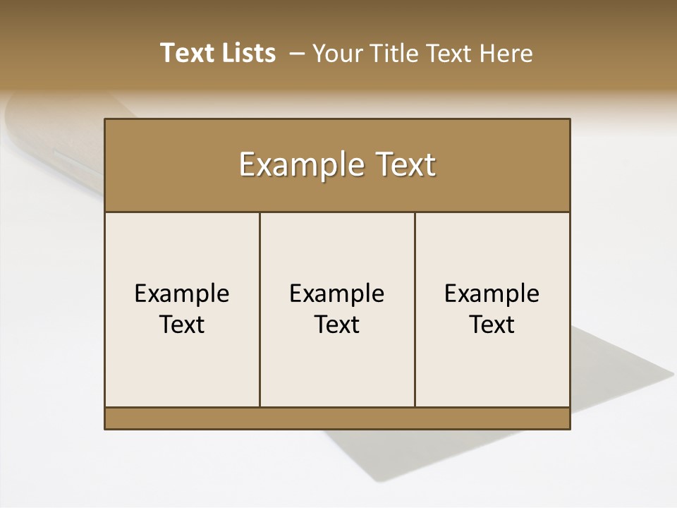 Reform Putty Painter PowerPoint Template