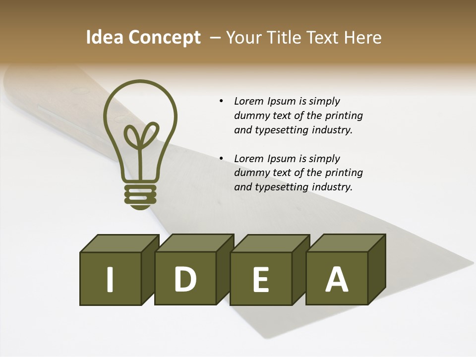 Reform Putty Painter PowerPoint Template