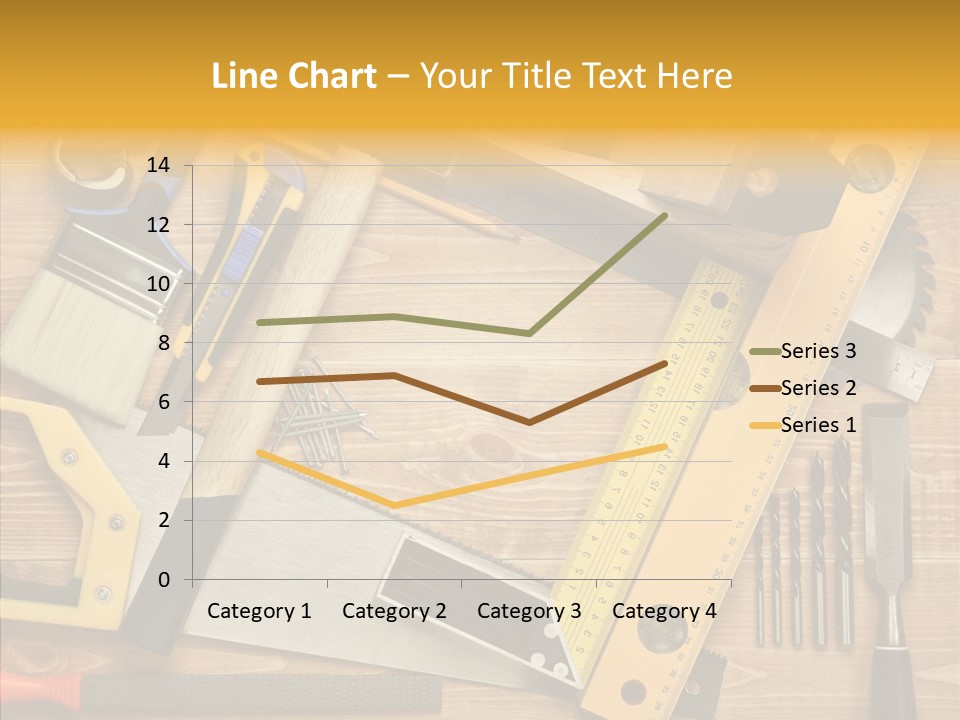 Wooden Concept Objects PowerPoint Template