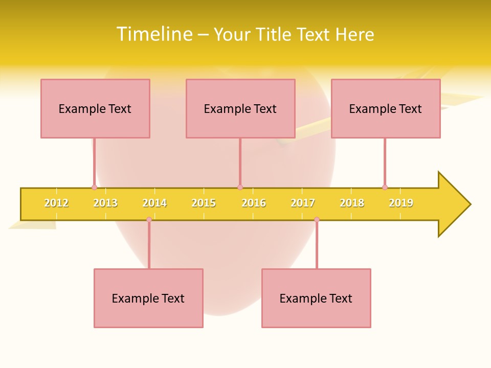 Isolated Heart Design PowerPoint Template