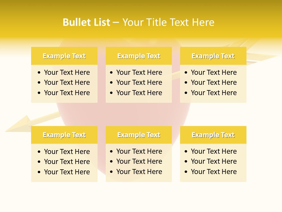 Isolated Heart Design PowerPoint Template