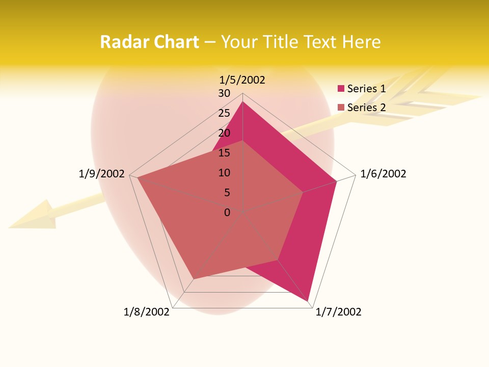 Isolated Heart Design PowerPoint Template
