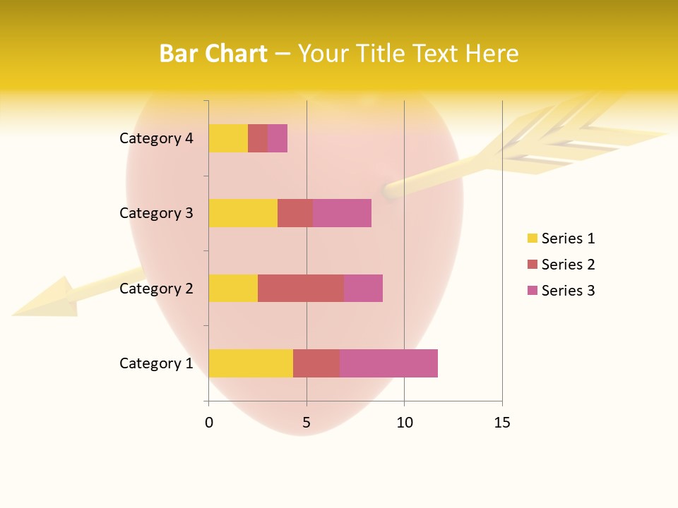 Isolated Heart Design PowerPoint Template
