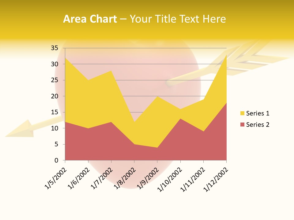 Isolated Heart Design PowerPoint Template