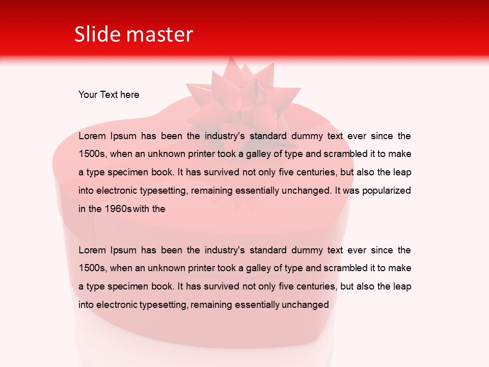 Illustration Shape Paper PowerPoint Template