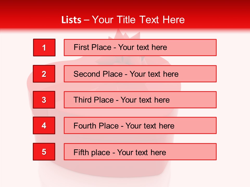 Illustration Shape Paper PowerPoint Template