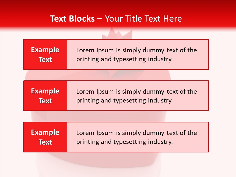 Illustration Shape Paper PowerPoint Template
