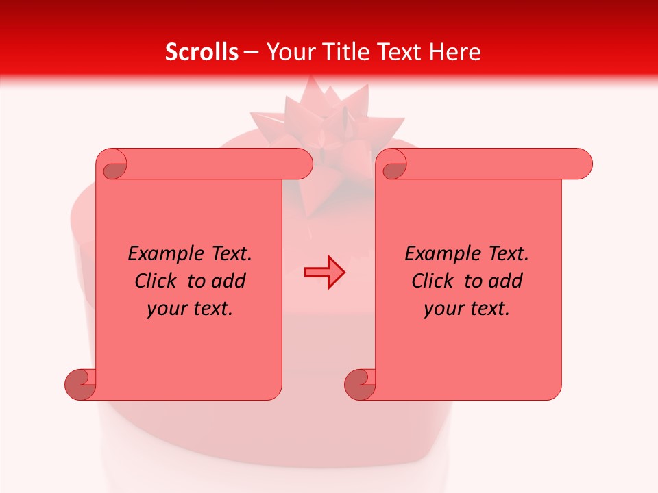 Illustration Shape Paper PowerPoint Template
