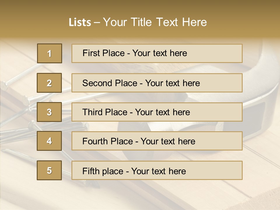 Fix Industrial Kit PowerPoint Template