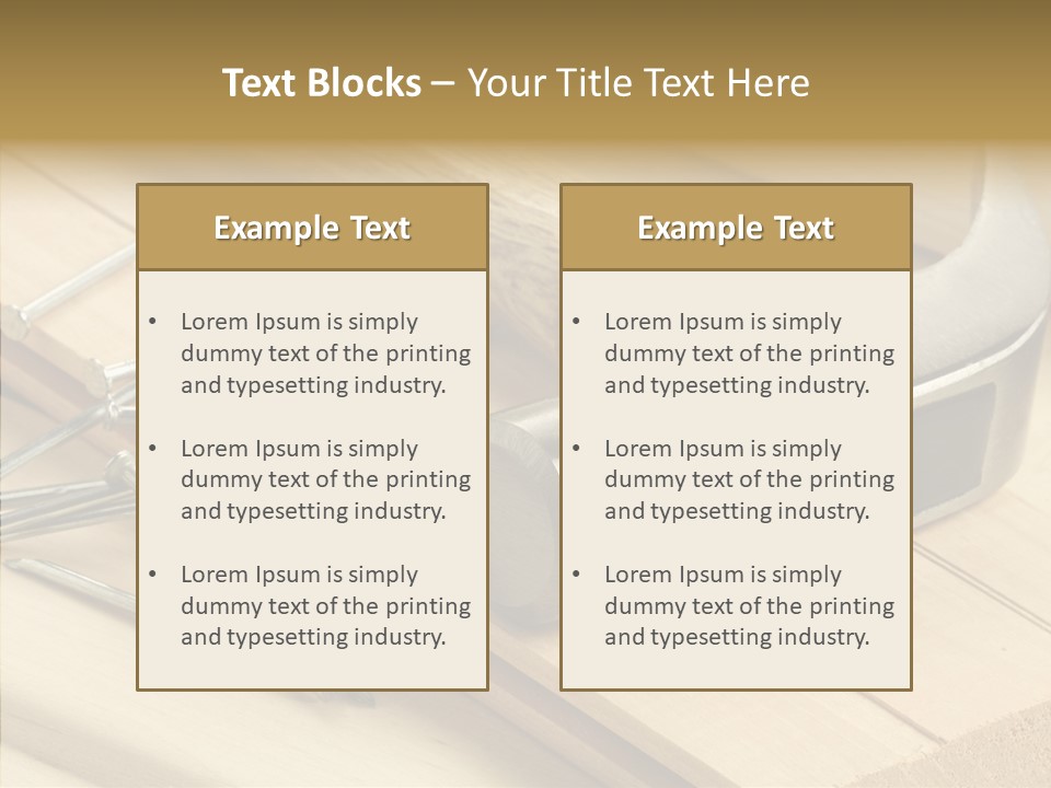 Fix Industrial Kit PowerPoint Template