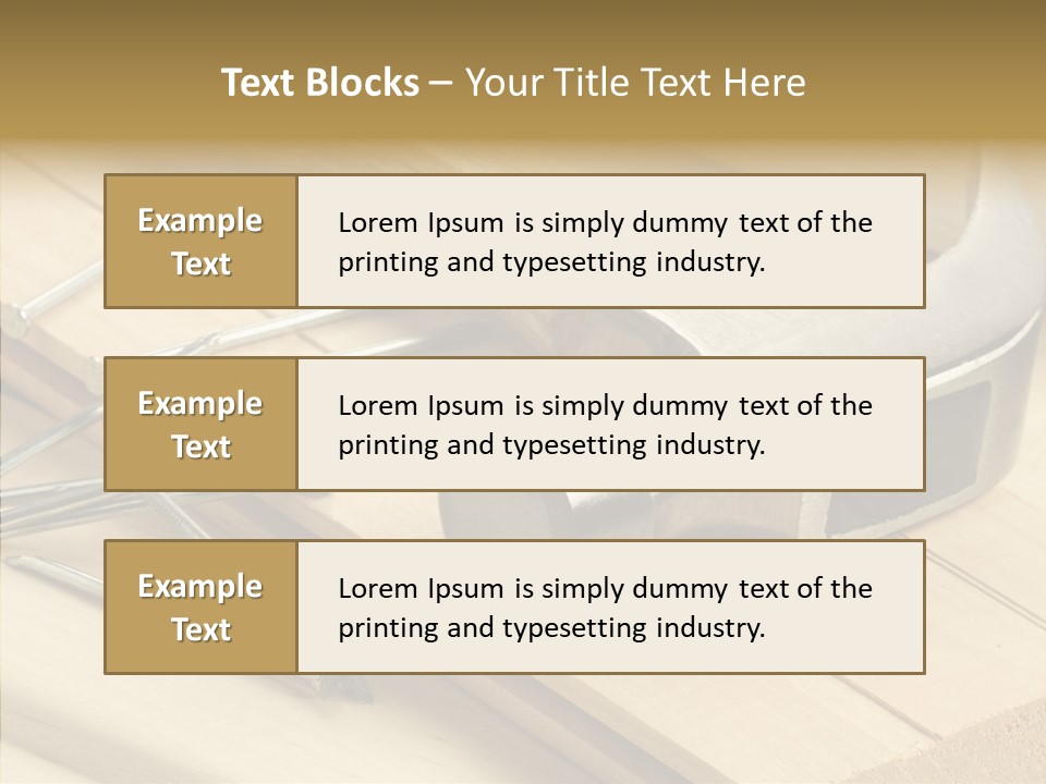 Fix Industrial Kit PowerPoint Template