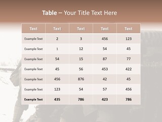 Snow Loud Ii PowerPoint Template