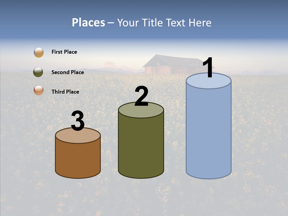 Day Field Landscape PowerPoint Template