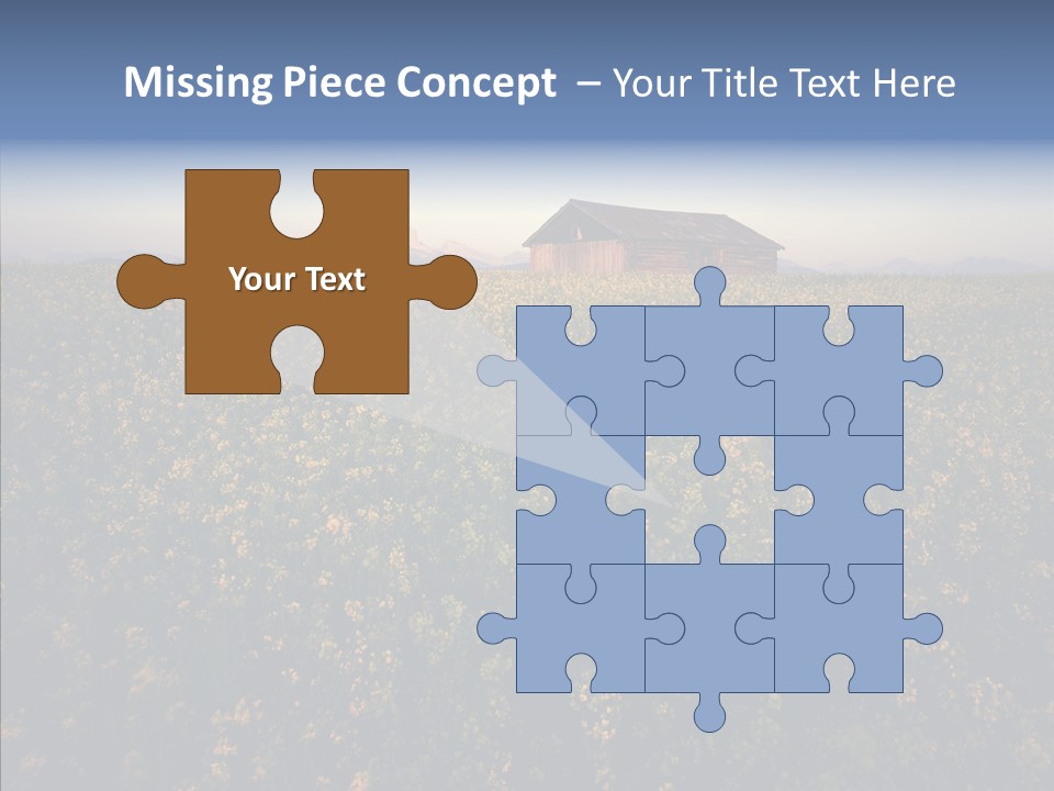 Day Field Landscape PowerPoint Template