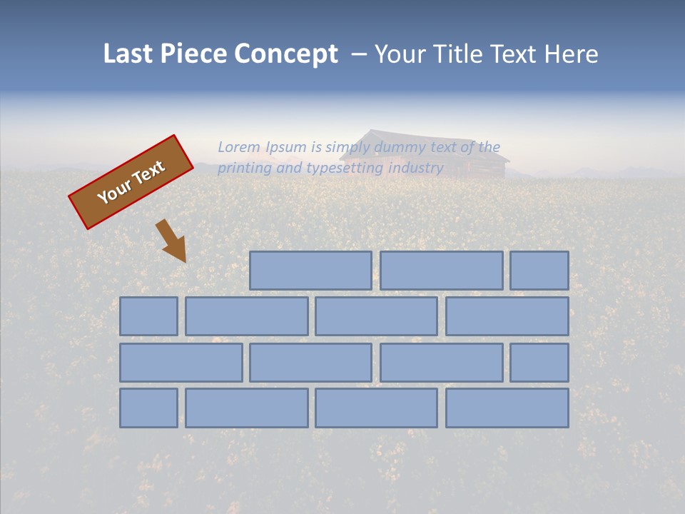 Day Field Landscape PowerPoint Template