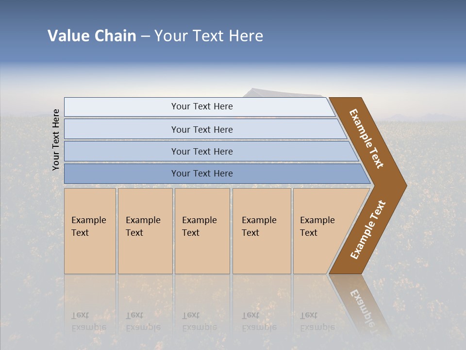 Day Field Landscape PowerPoint Template
