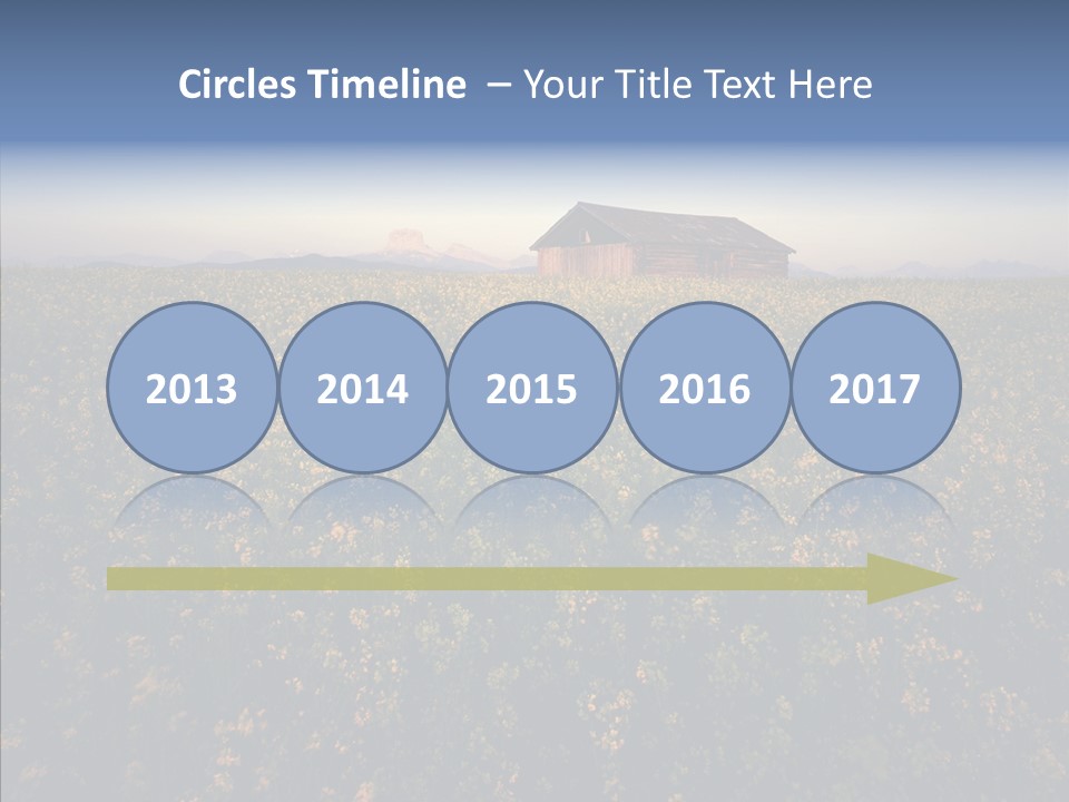 Day Field Landscape PowerPoint Template