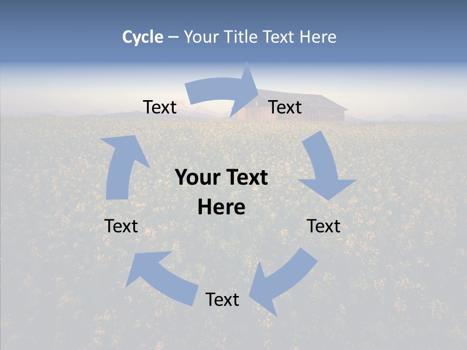 Day Field Landscape PowerPoint Template
