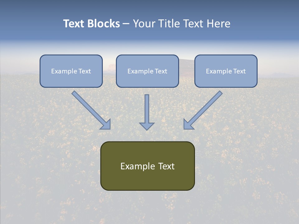 Day Field Landscape PowerPoint Template